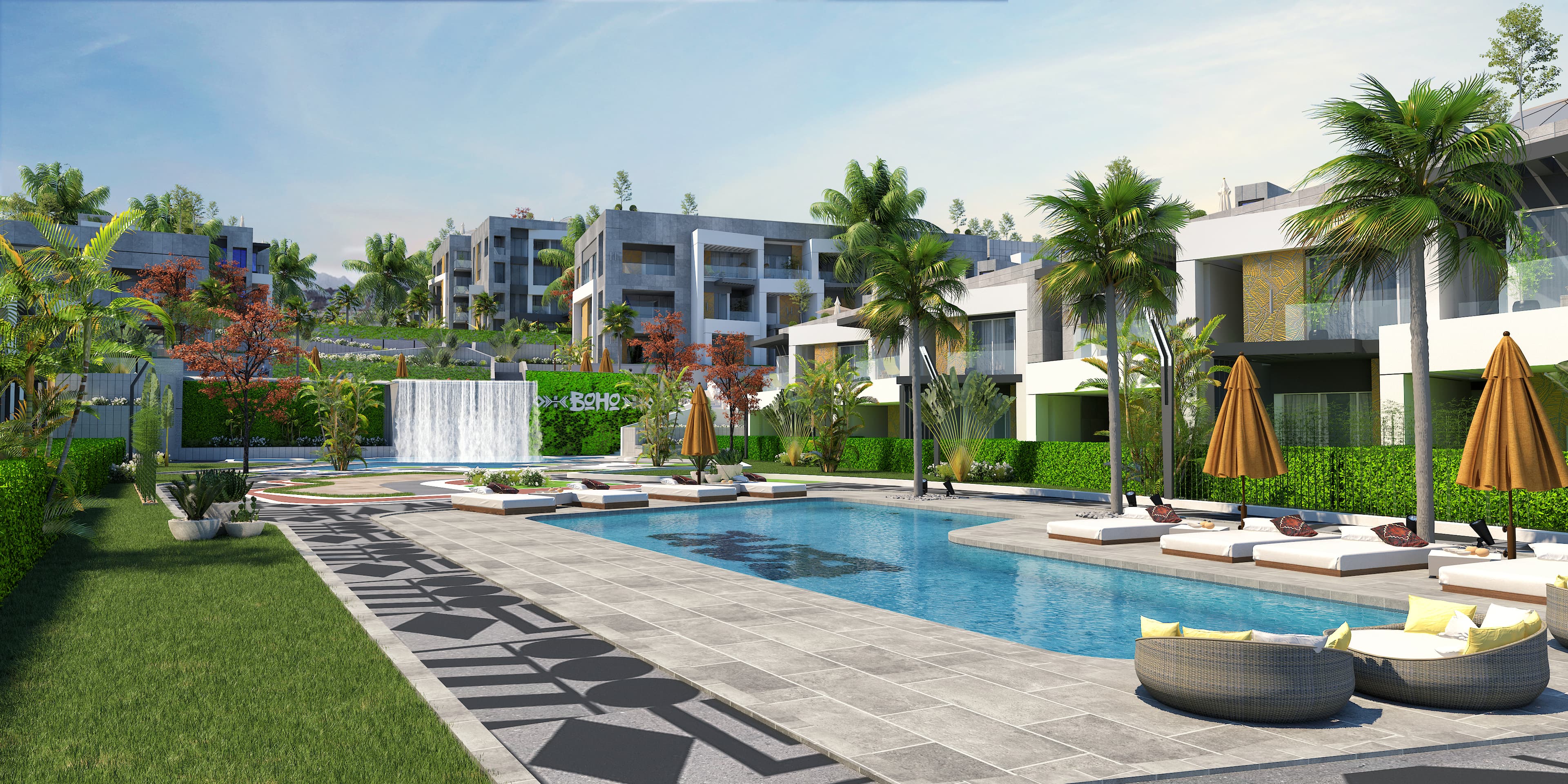 Chalet for sale in Boho El Sokhna with 2 Bedrooms
