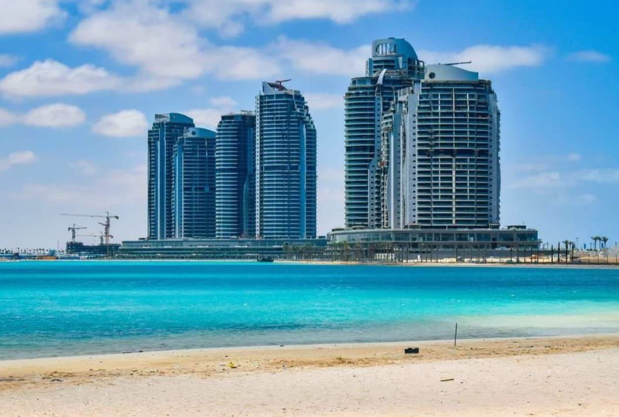 Apartment for sale in Beach Front Towers with 3 bedrooms in Al Alamein by City Edge Developments