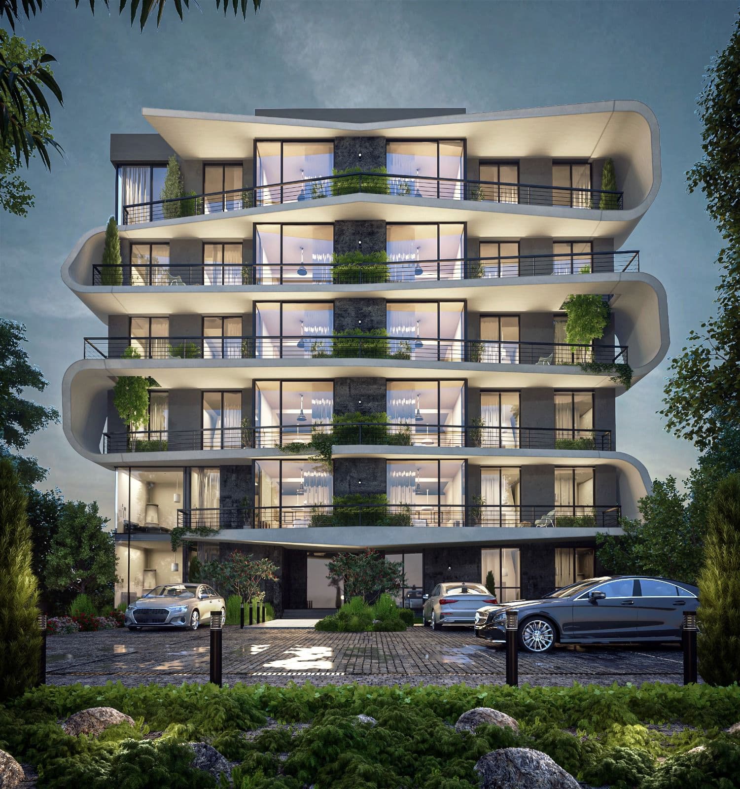 Apartment for sale in Belva with 3 bedrooms in El Sheikh Zayed by Karnak Real Estate Developments