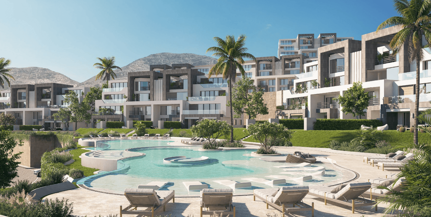 Chalet for sale in Jebal El Sokhna with 2 bedrooms by PRE Developments