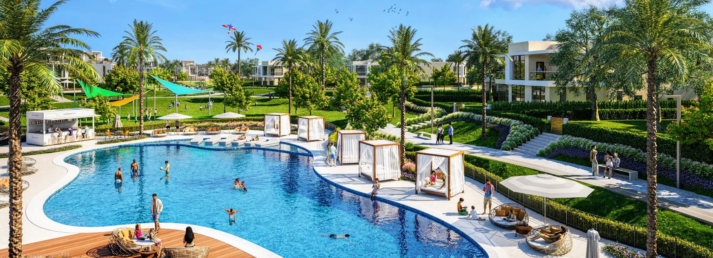 Apartment for sale in Cairo Gate with 2 bedrooms in El Sheikh Zayed by Emaar Misr