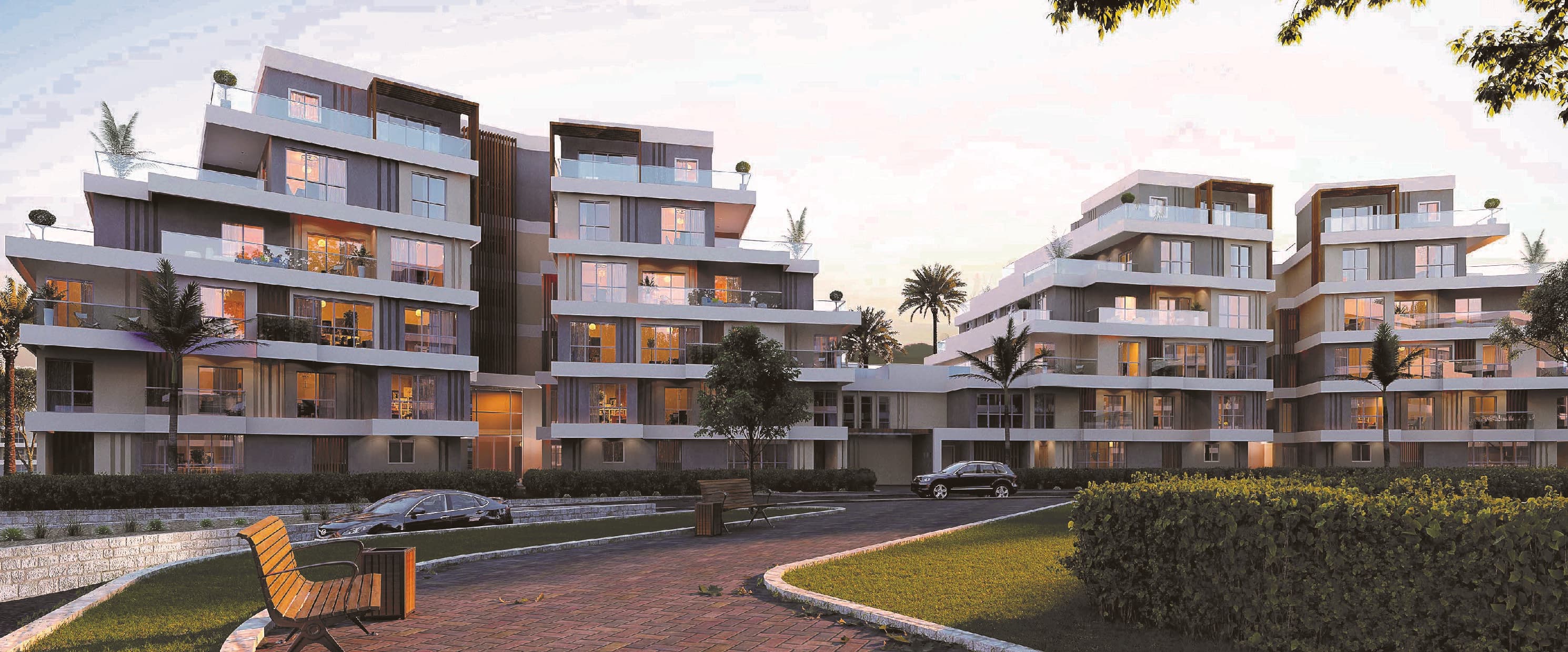 شقة 3 غرف في Palm Hills New Alamein — العلمين
