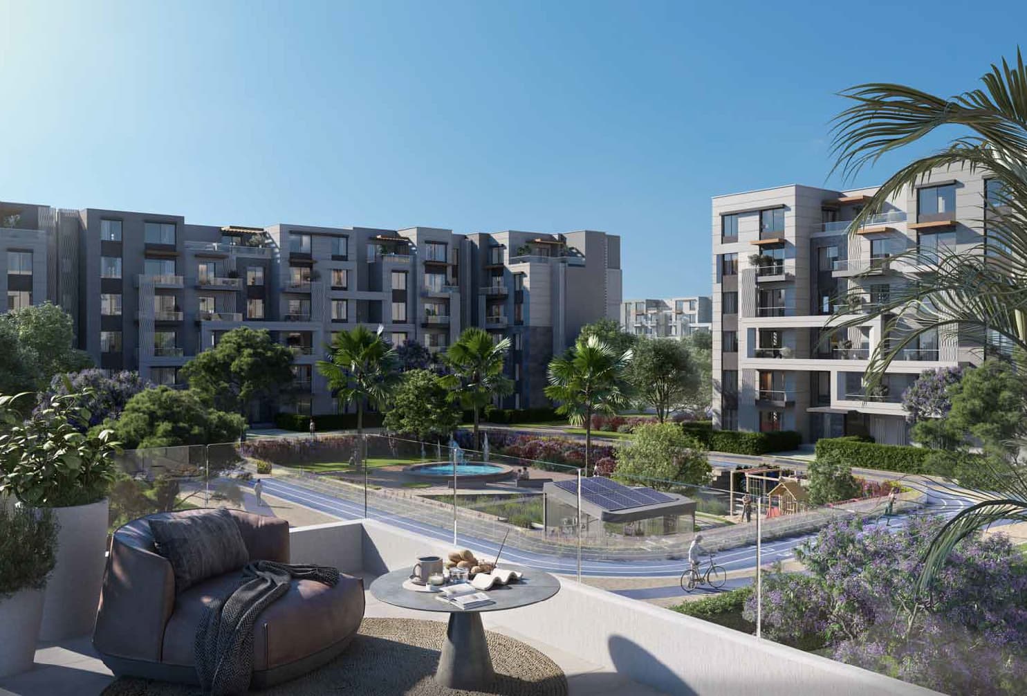 Penthouse for sale in Badya with 3 bedrooms in October Gardens by Palm Hills Developments