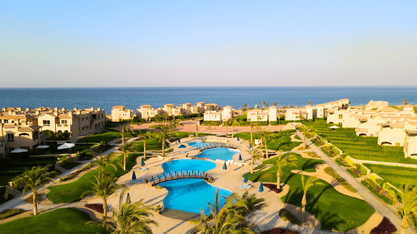 شاليه 3 غرف في La Vista Gardens — العين السخنة