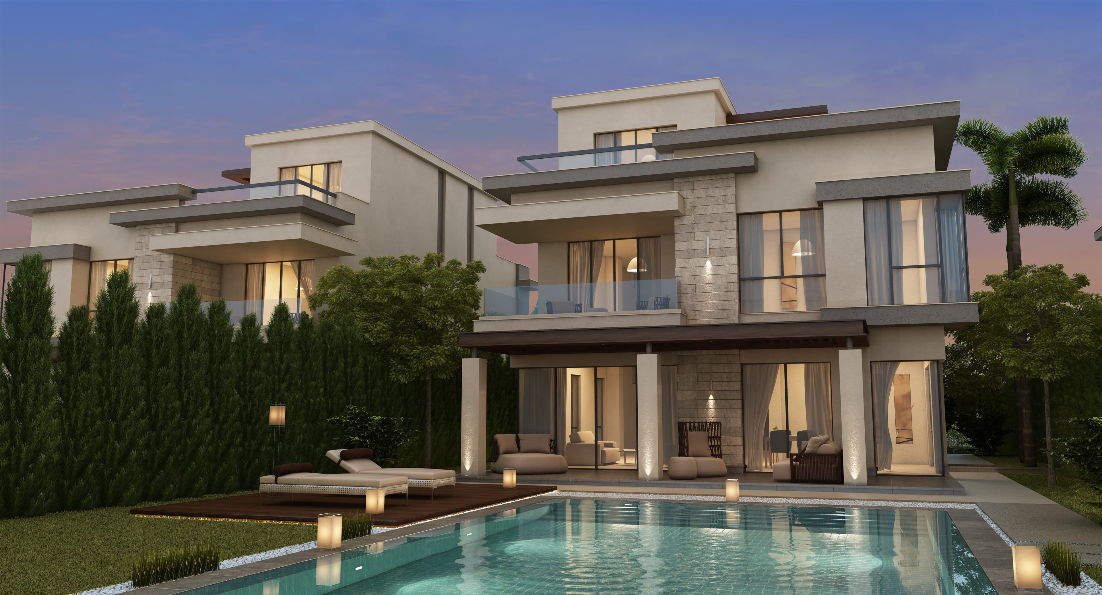 فيلا 4 غرف في Villette — الجولدن سكوير