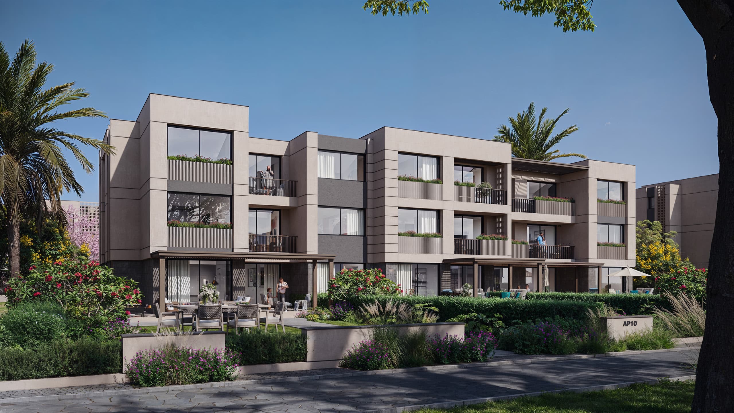 Apartment for sale in ONS with 4 bedrooms in New Zayed by Mabany Edris